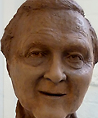 Sculpted Head Image Close-up