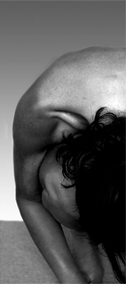 Black & White Cropped figure